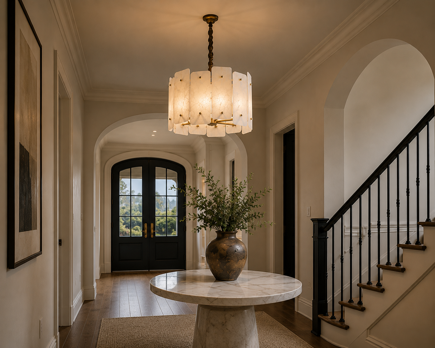 Acevedo Alabaster Chandelier